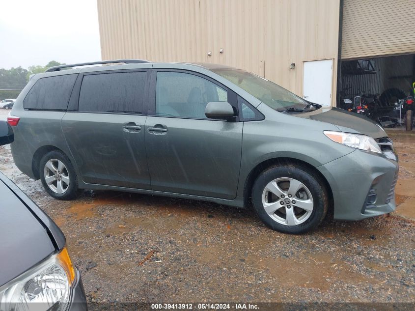 2020 Toyota Sienna Le VIN: 5TDKZ3DC9LS082803 Lot: 39413912