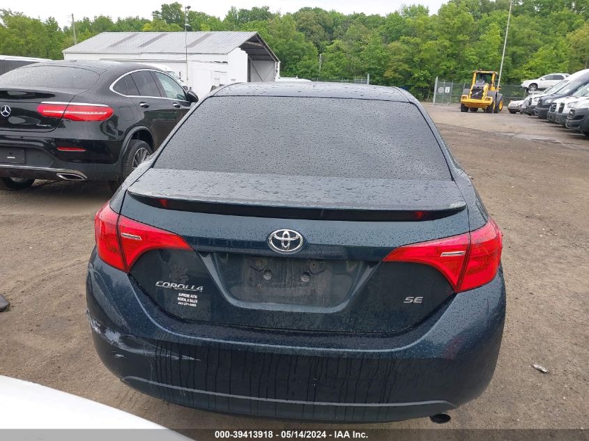 2017 Toyota Corolla Se VIN: 2T1BURHE2HC950346 Lot: 39413918