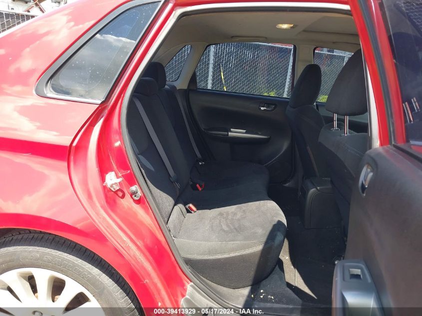 2009 Subaru Impreza 2.5I VIN: JF1GE60649H520827 Lot: 39413929