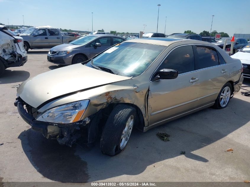 2007 Honda Accord 2.4 Ex VIN: 1HGCM56727A116485 Lot: 39413932