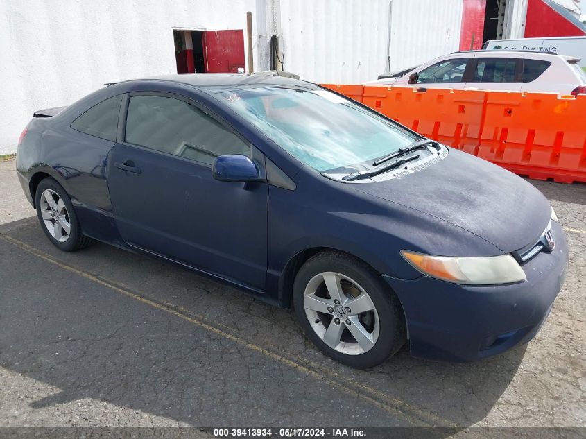 2007 Honda Civic Lx VIN: 1HGFA15547L087106 Lot: 39413934