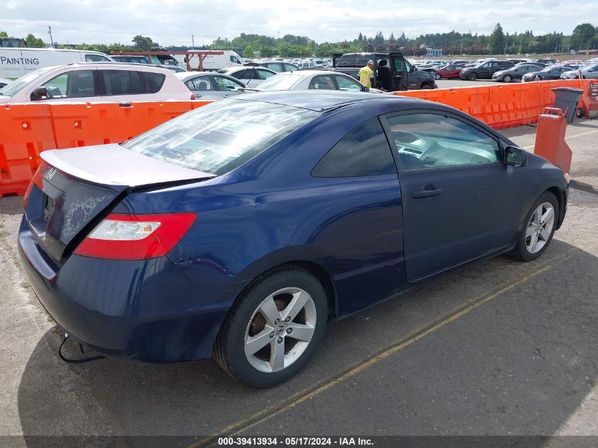 2007 Honda Civic Lx VIN: 1HGFA15547L087106 Lot: 39413934