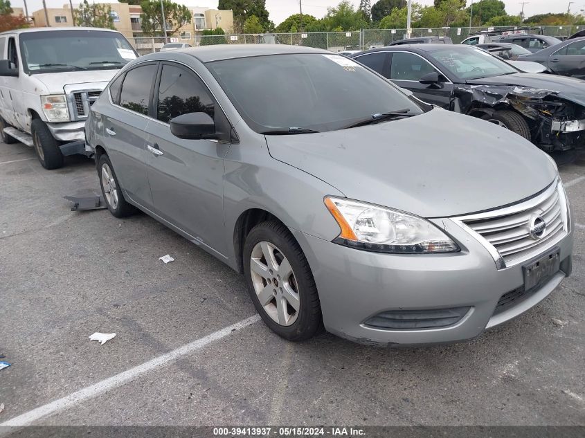 2014 Nissan Sentra S VIN: 3N1AB7AP7EL695612 Lot: 39413937