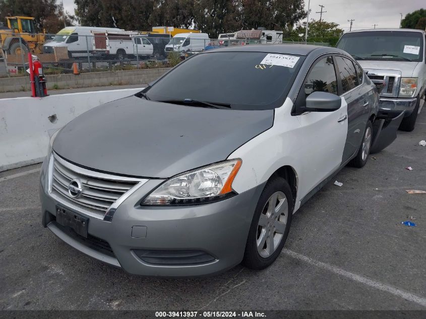 2014 NISSAN SENTRA S/SV/SR/SL - 3N1AB7AP7EL695612