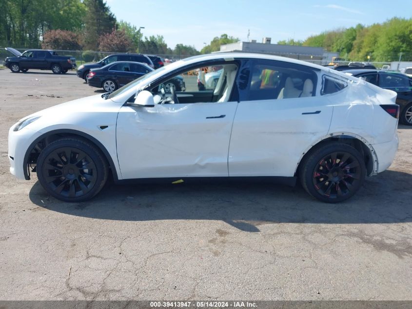 2023 TESLA MODEL Y AWD/LONG RANGE DUAL MOTOR ALL-WHEEL DRIVE - 7SAYGDEE0PF844130