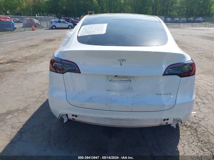 2023 TESLA MODEL Y AWD/LONG RANGE DUAL MOTOR ALL-WHEEL DRIVE - 7SAYGDEE0PF844130