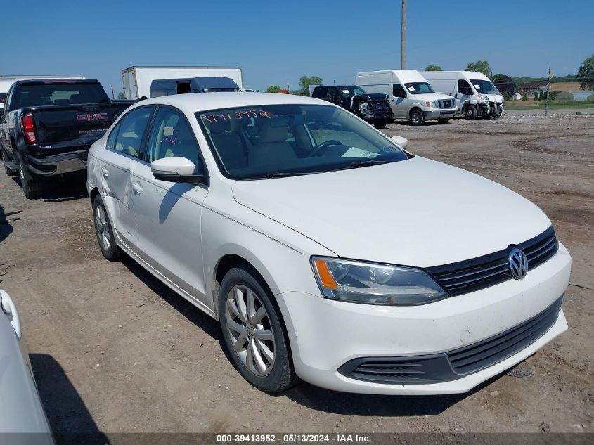 2013 Volkswagen Jetta 2.5L Se VIN: 3VWDP7AJ9DM442711 Lot: 39413952