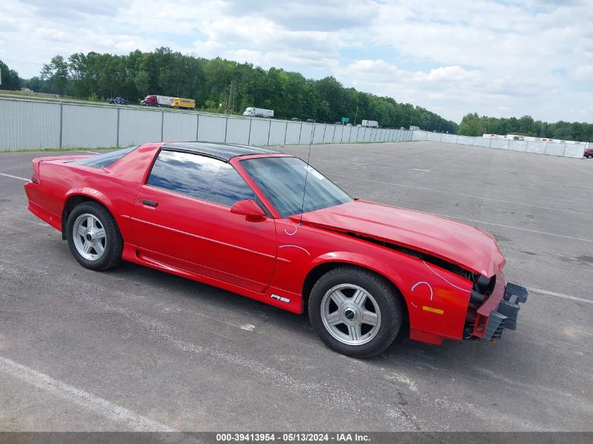 1992 Chevrolet Camaro Rs VIN: 1G1FP23E9NL168081 Lot: 39413954