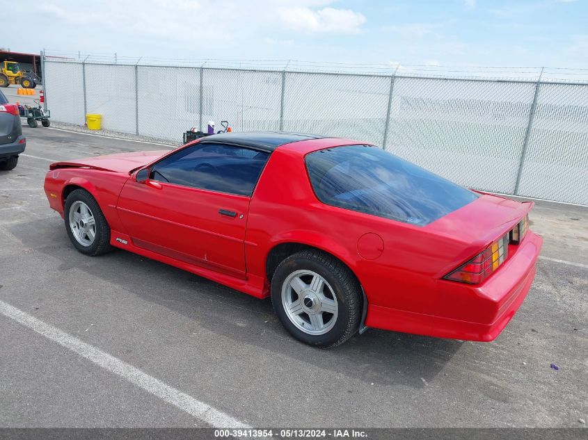 1992 Chevrolet Camaro Rs VIN: 1G1FP23E9NL168081 Lot: 39413954