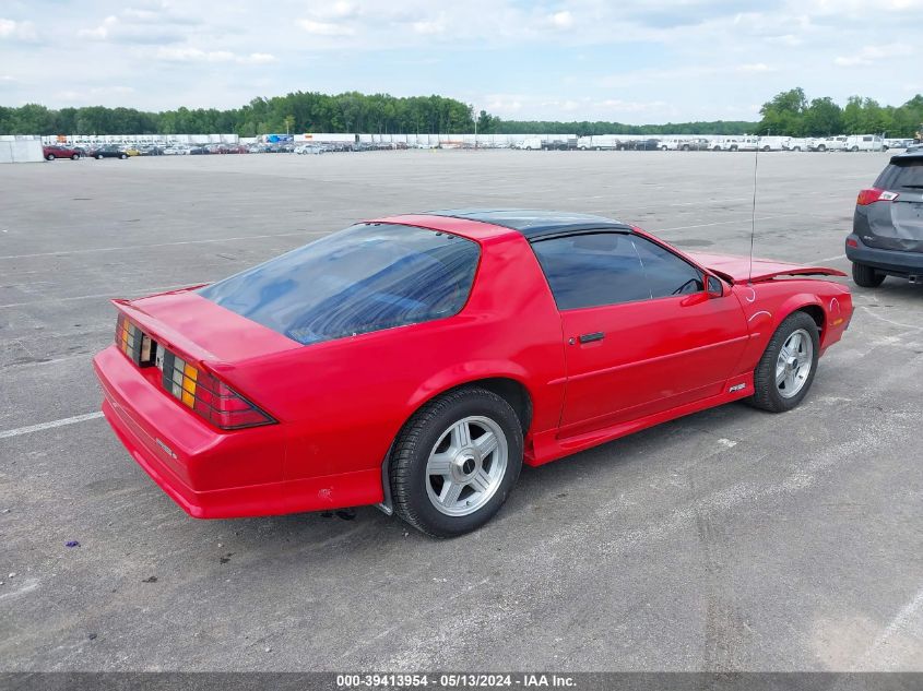 1992 Chevrolet Camaro Rs VIN: 1G1FP23E9NL168081 Lot: 39413954