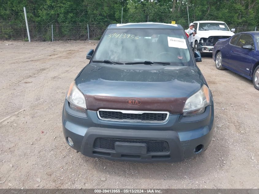 2011 Kia Soul + VIN: KNDJT2A20B7311414 Lot: 39413955