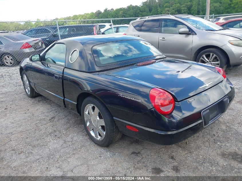 2002 Ford Thunderbird VIN: 1FAHP60A32Y108584 Lot: 39413959