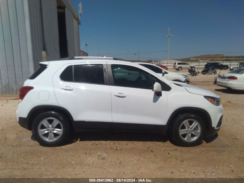 2021 Chevrolet Trax Fwd Lt VIN: KL7CJLSB4MB343623 Lot: 39413962