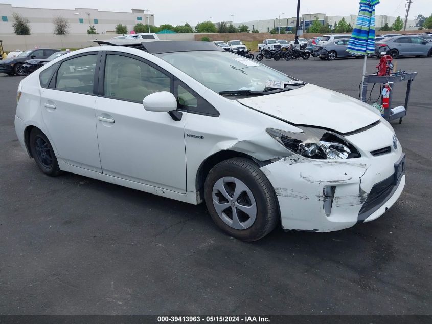 2012 Toyota Prius Three VIN: JTDKN3DUXC1551480 Lot: 39413963