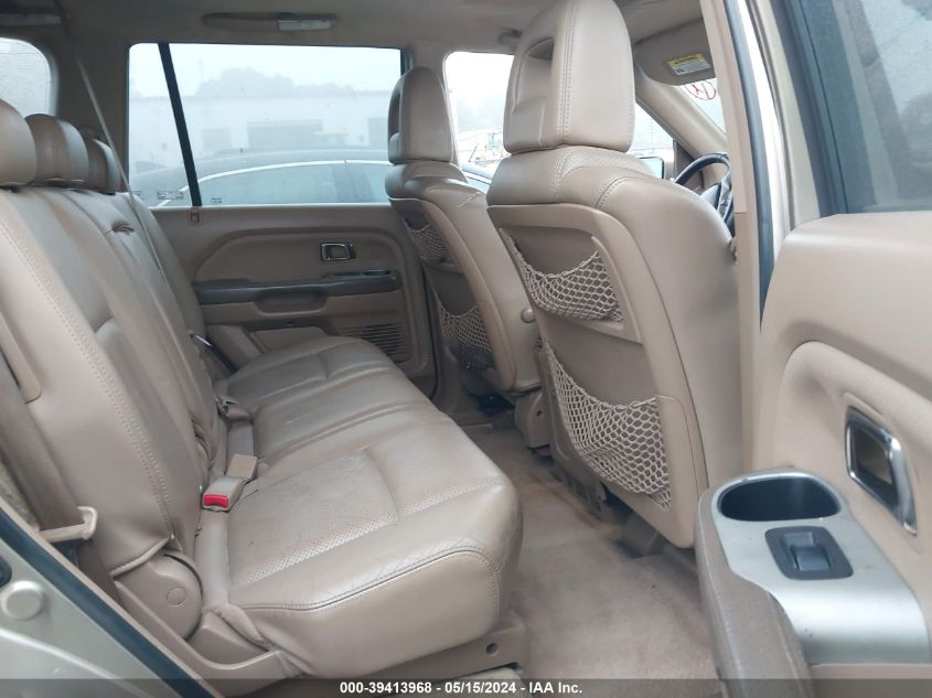 2005 Honda Pilot Ex-L VIN: 5FNYF18515B033962 Lot: 39413968