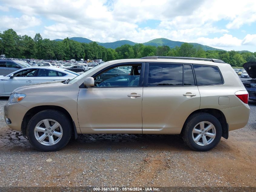 2010 Toyota Highlander Base V6 VIN: 5TDBK3EH7AS040142 Lot: 39413978