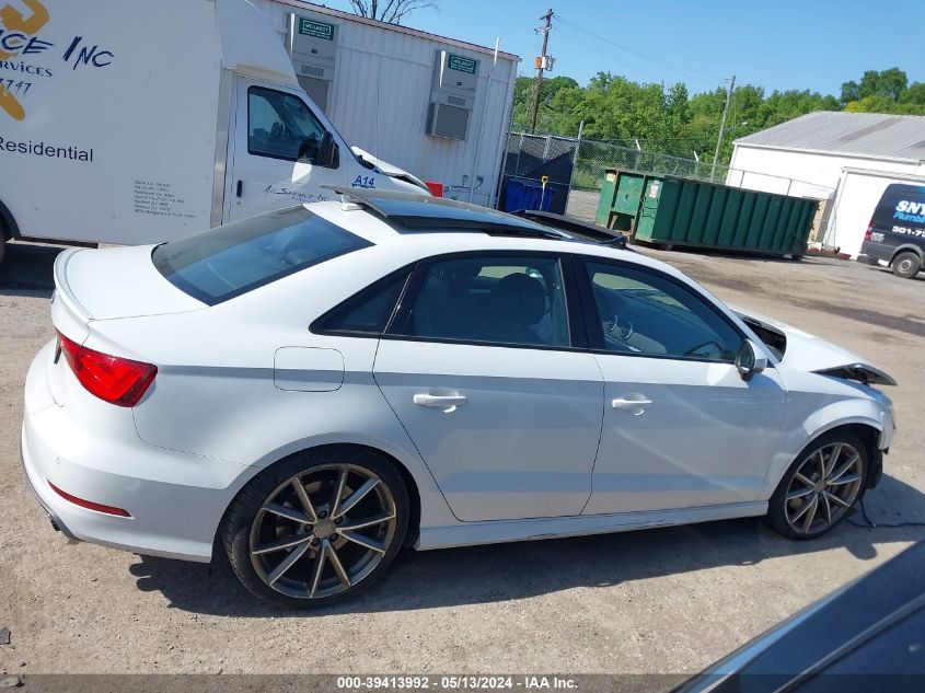 2016 Audi S3 2.0T Premium Plus VIN: WAUB1GFF5G1101823 Lot: 39413992