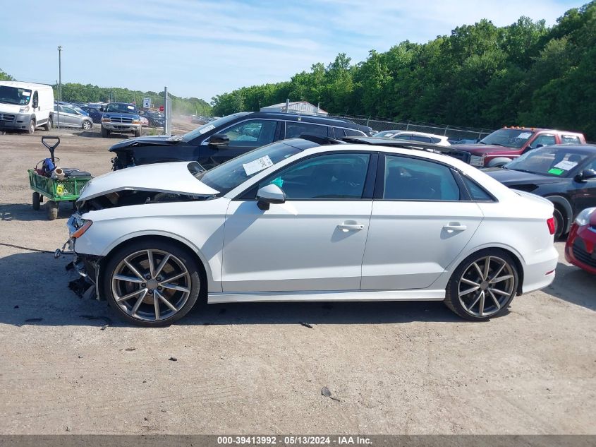 2016 Audi S3 2.0T Premium Plus VIN: WAUB1GFF5G1101823 Lot: 39413992