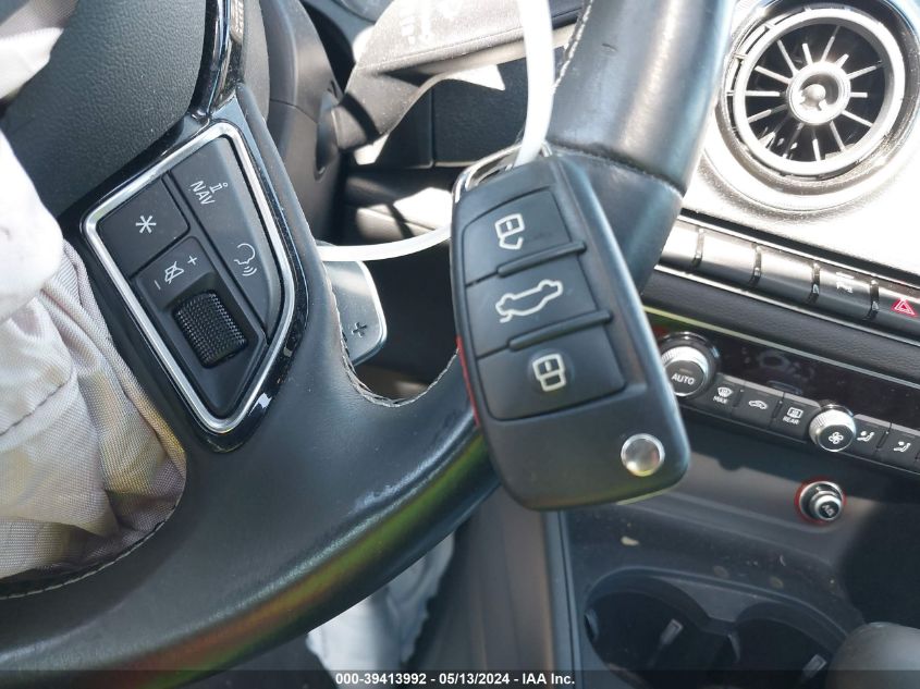 2016 Audi S3 2.0T Premium Plus VIN: WAUB1GFF5G1101823 Lot: 39413992