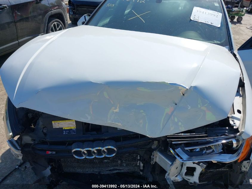 2016 Audi S3 2.0T Premium Plus VIN: WAUB1GFF5G1101823 Lot: 39413992