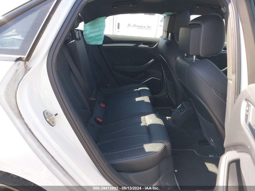 2016 Audi S3 2.0T Premium Plus VIN: WAUB1GFF5G1101823 Lot: 39413992