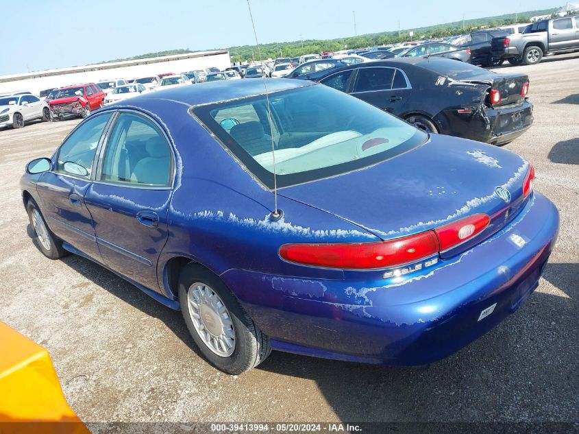 1997 Mercury Sable Gs VIN: 1MELM50U3VA650104 Lot: 39413994