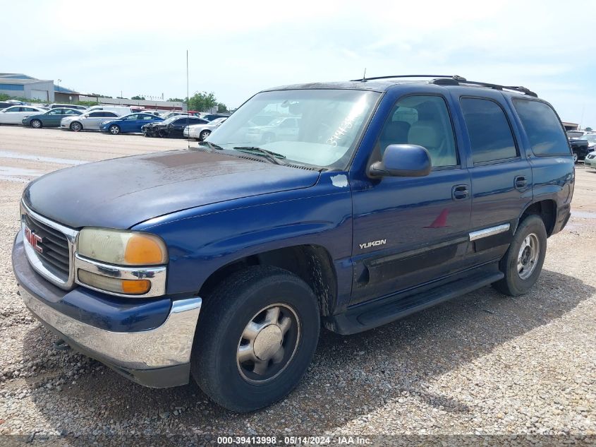 2002 GMC Yukon VIN: 1GKEC13Z62J190918 Lot: 39413998