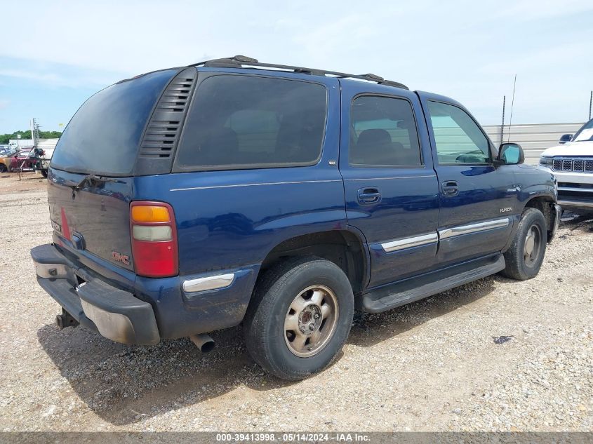 2002 GMC Yukon VIN: 1GKEC13Z62J190918 Lot: 39413998