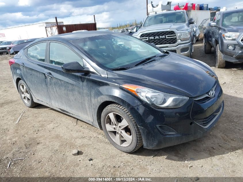 2011 Hyundai Elantra Gls VIN: 5NPDH4AE2BH053560 Lot: 39414001