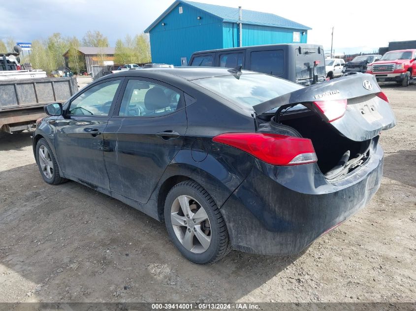 2011 Hyundai Elantra Gls VIN: 5NPDH4AE2BH053560 Lot: 39414001