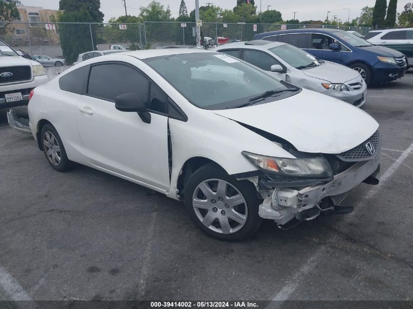 2013 Honda Civic Lx VIN: 2HGFG3B50DH506625 Lot: 39414002