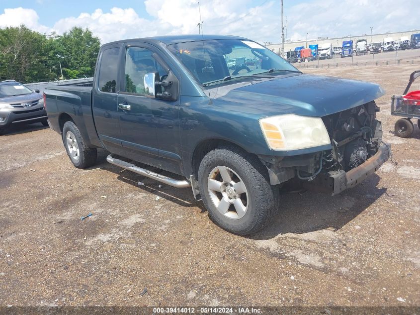 2004 Nissan Titan Se VIN: 1N6AA06A74N566289 Lot: 39414012