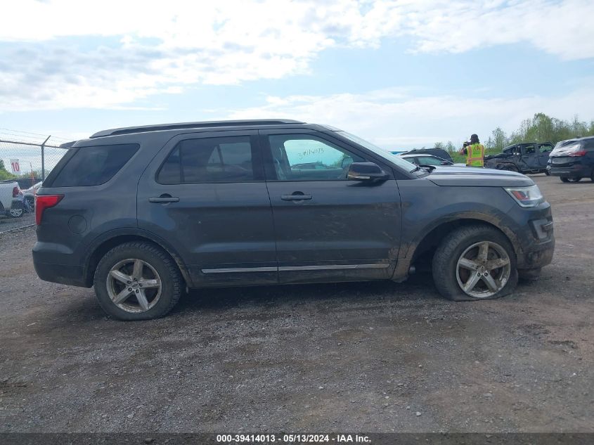 2017 Ford Explorer Xlt VIN: 1FM5K8D84HGE17716 Lot: 39414013