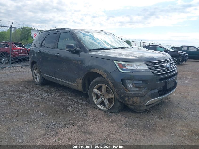 2017 Ford Explorer Xlt VIN: 1FM5K8D84HGE17716 Lot: 39414013