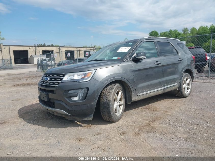 2017 Ford Explorer Xlt VIN: 1FM5K8D84HGE17716 Lot: 39414013