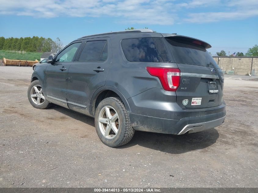 2017 Ford Explorer Xlt VIN: 1FM5K8D84HGE17716 Lot: 39414013