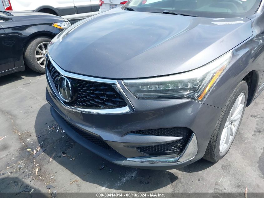 2019 Acura Rdx Standard VIN: 5J8TC1H36KL013640 Lot: 39414014