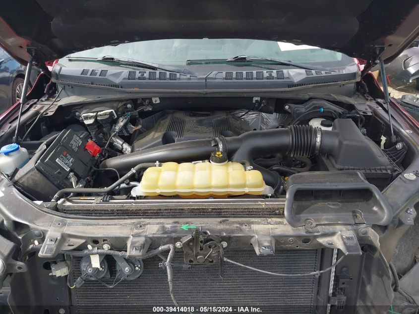 2019 Ford F-150 Lariat VIN: 1FTEW1E48KFC54027 Lot: 39414018