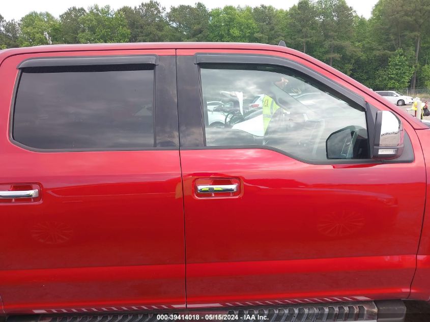 2019 Ford F-150 Lariat VIN: 1FTEW1E48KFC54027 Lot: 39414018