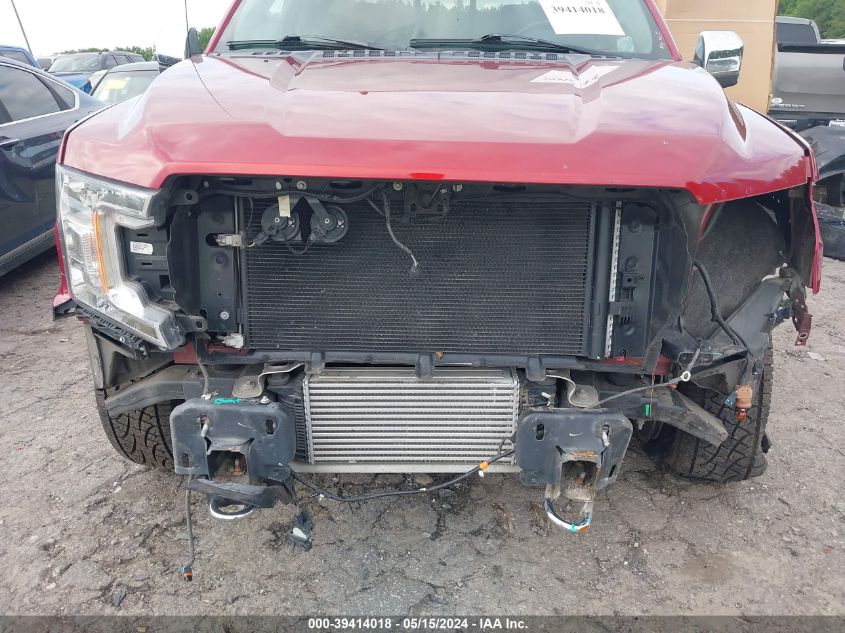 2019 Ford F-150 Lariat VIN: 1FTEW1E48KFC54027 Lot: 39414018