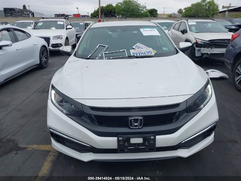 2021 Honda Civic Lx VIN: 19XFC2F62ME200416 Lot: 39414024