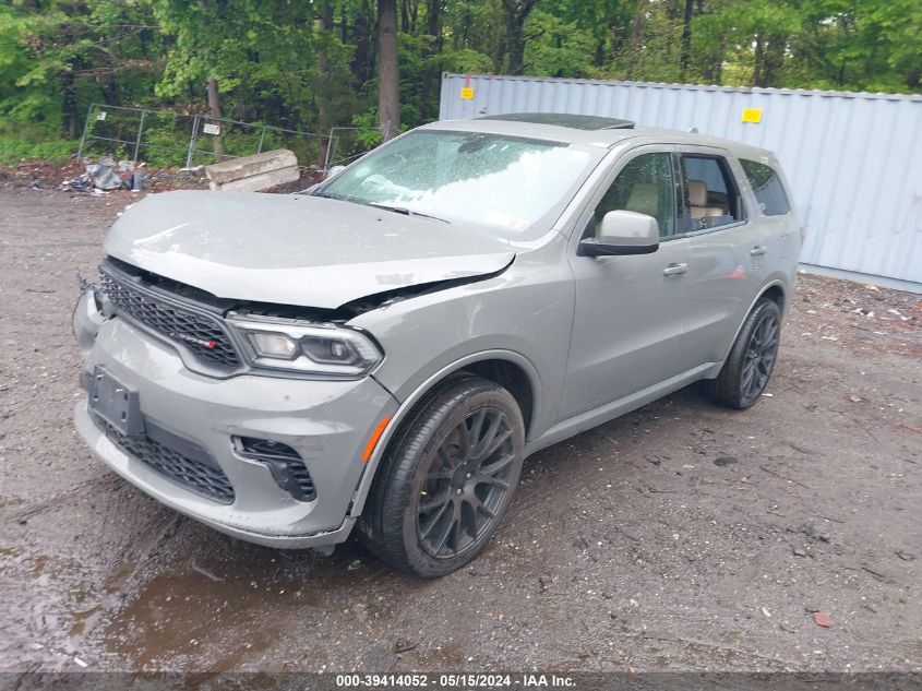 2022 Dodge Durango Gt Awd VIN: 1C4RDJDG6NC106113 Lot: 39414052