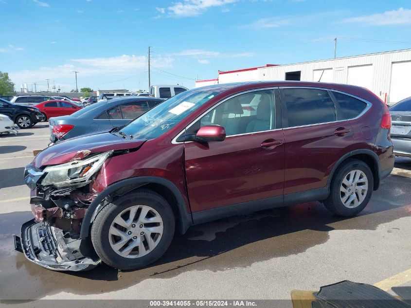 2015 Honda Cr-V Ex VIN: 2HKRM4H52FH615759 Lot: 39414055