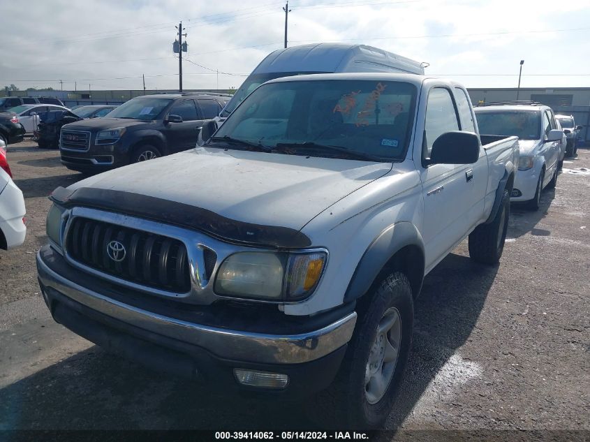 2001 Toyota Tacoma Base V6 VIN: 5TEWN72N71Z862162 Lot: 39414062