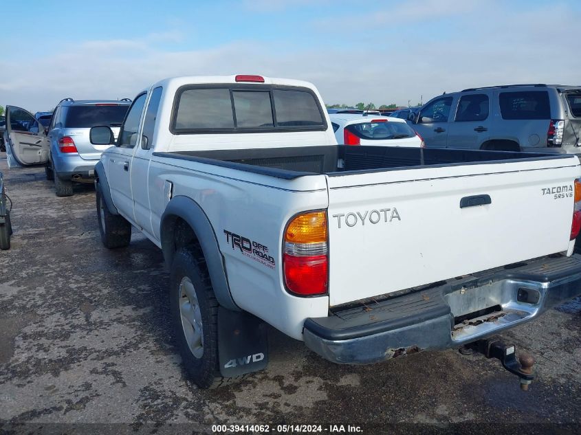 2001 Toyota Tacoma Base V6 VIN: 5TEWN72N71Z862162 Lot: 39414062