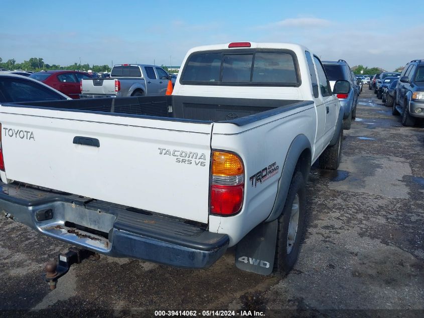 2001 Toyota Tacoma Base V6 VIN: 5TEWN72N71Z862162 Lot: 39414062