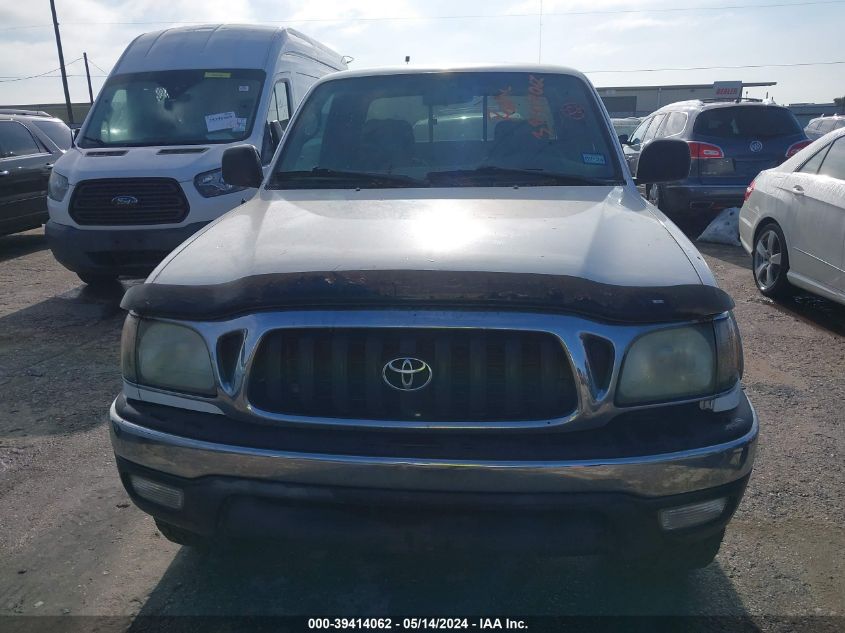 2001 Toyota Tacoma Base V6 VIN: 5TEWN72N71Z862162 Lot: 39414062