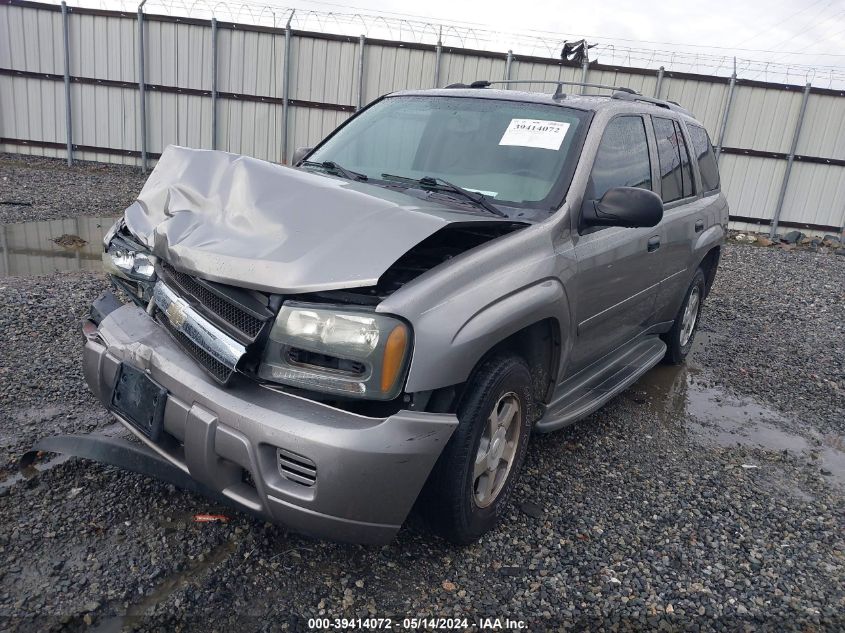 2006 Chevrolet Trailblazer Ls VIN: 1GNDS13S662105953 Lot: 39414072