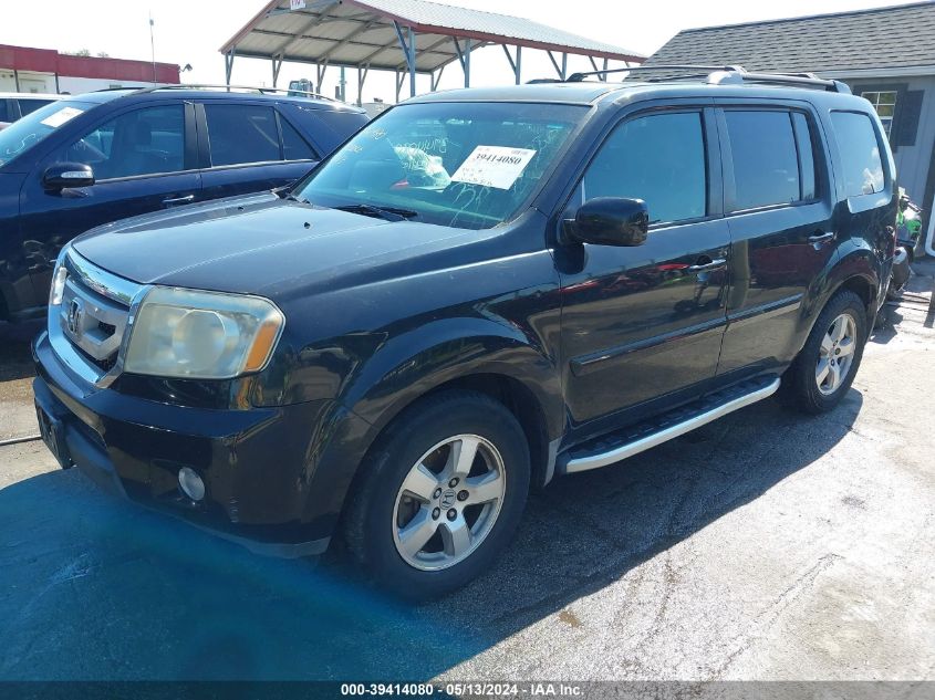 2009 Honda Pilot Ex-L VIN: 5FNYF48559B026651 Lot: 39414080