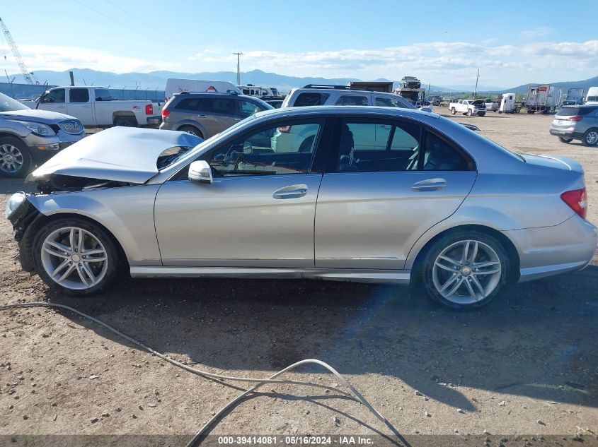 2013 Mercedes-Benz C 300 Luxury 4Matic/Sport 4Matic VIN: WDDGF8AB0DA780132 Lot: 39414081
